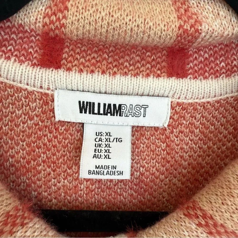 WILLIAM RAST | Plaid Button Down Sweater - Picture 2 of 11